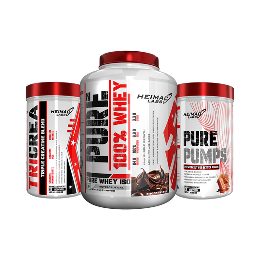 Heimac Labs Pure 100% Whey Protein Complete Workout Full Stack