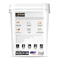 AS-IT-IS Atom Whey Protein with Digestive Enzymes - 4 Kg
