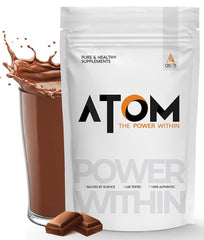AS-IT-IS Atom Whey Protein with Digestive Enzymes - 4.4 Lbs (2 kg )
