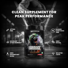 Big Muscle Nutrition Karnage Black Pre-workout - 30 Servings