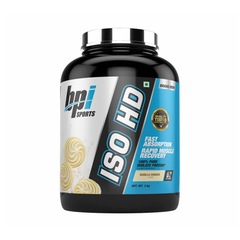BPI Sports ISO HD Whey Isolate and Hydrolysate - 4.4 Lbs
