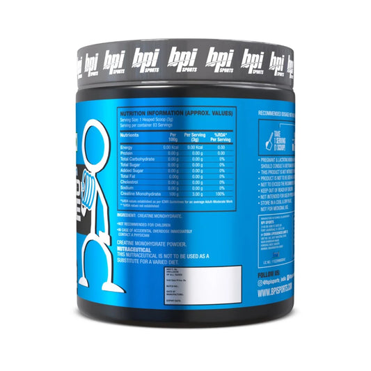 BPI Sports Micronized Creatine 250g - 83 Servings