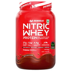 Big Muscles Nutrition Nitric Whey Protein -2.2 Lbs