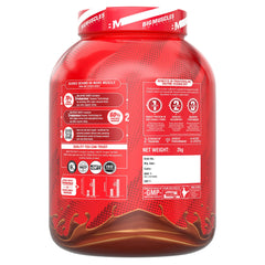 Big Muscles Nutrition Nitric Whey Protein -4.4 Lbs