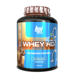 BPI Sports Whey HD Ultra Premium Protein Powder- 4.4 Lbs
