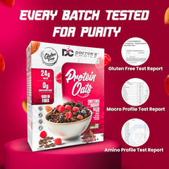 Doctor's Choice High Protein Oats - 750 Gm (Pack of 2 )