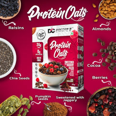 Doctor's Choice High Protein Oats - 750 Gm (Pack of 2 )