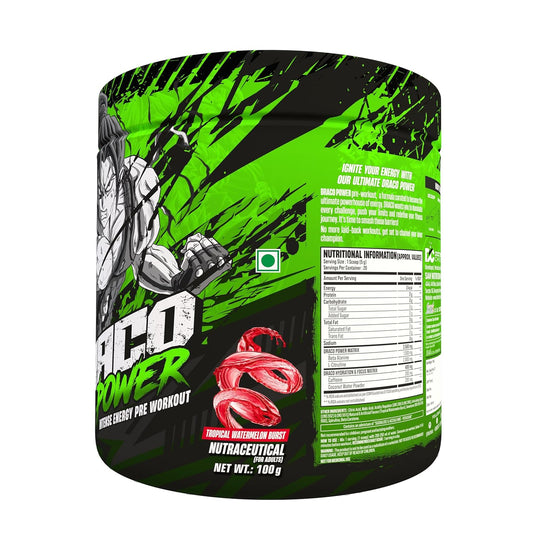 Doctor's Choice Draco Power Pre Workout - 20 servings