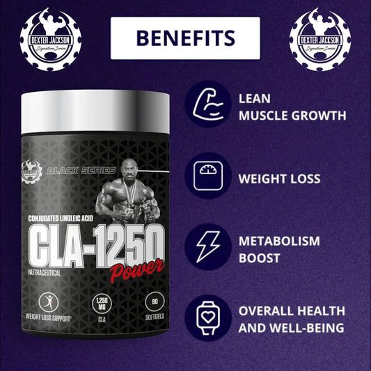 Dexter Jackson Black Series CLA-1250 – 90 Softgels