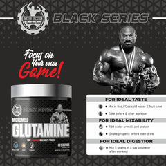 Dexter Jackson Black Series Glutamine 300gm - 60 Servings