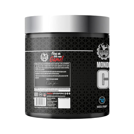 Dexter Jackson Black Series Creatine Monohydrate 300g -100 Servings