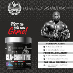 Dexter Jackson Black Series CLA + CARNITINE -50 Servings