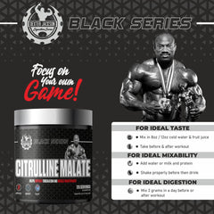 Dexter Jackson Black Series Citrulline Malate - 125 Servings