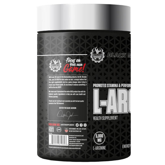 Dexter Jackson Black Series L-Arginine 5000 - 120 Tablets