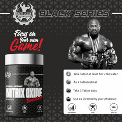 Dexter Jackson Black Series Nitric Oxide Booster -120 Tablets