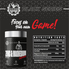 Dexter Jackson Black Series (ZMA ) Zinc Magnesium Supreme - Veg Capsules
