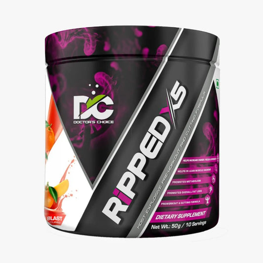 Doctor's Choice RIPPED-X5 Professional Pre-Workout Formula -30 Servings