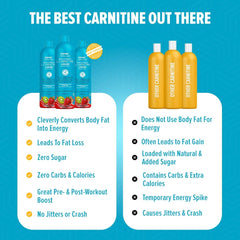 GNC Total Lean Triple Strength L-Carnitine Liquid 3000 mg - 30 Servings