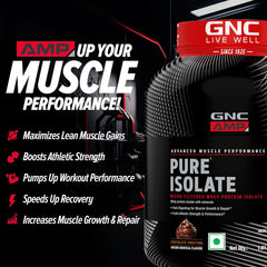 GNC AMP Pure Isolate - 4 Lbs