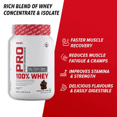 GNC Pro Performance 100% Whey Protein Powder - 2 Lbs