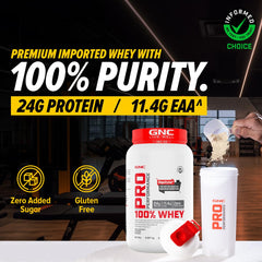 GNC Pro Performance 100% Whey Protein Powder - 2 Lbs