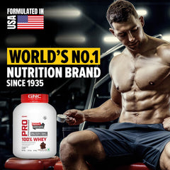 GNC Pro Performance 100% Whey Protein - 4 Lbs (1.81Kg)