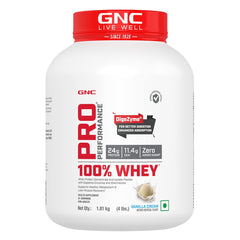 GNC Pro Performance 100% Whey Protein - 4 Lbs (1.81Kg)