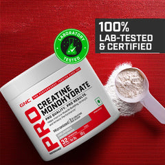 GNC Pro Performance Creatine Monohydrate 100g - 33 Servings