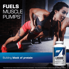 GAT L-Arginine Free Form Amino Acid - 180 Tablets