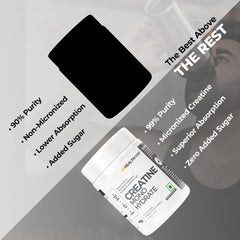 Healthfarm Creatine Monohydrate Powder - 100 gm Unflavoured