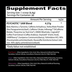 Insane Labz SAW Edition Psychotic Pre-Workout -30 Servings