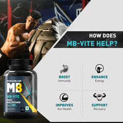 MuscleBlaze MB-VITE Daily Multivitamin - 60 Tablet