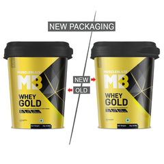 MuscleBlaze Whey Gold 100% Whey Isolate -4 Kg (8.8 Lbs )