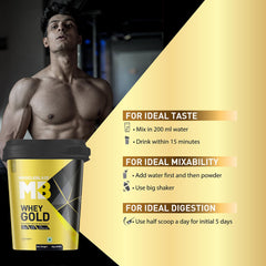 MuscleBlaze Whey Gold 100% Whey Isolate -4 Kg (8.8 Lbs )