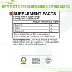 MusclePharm Essentials BCAA Powder - 30 Servings