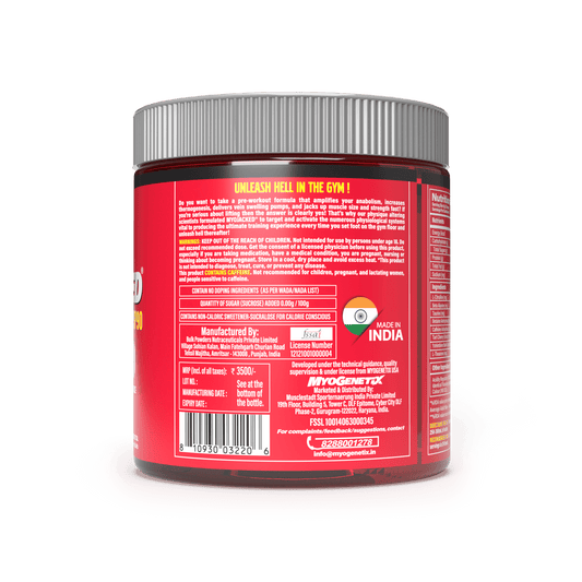 Myogenetix Myojacked Pre workout formula - 45 Servings