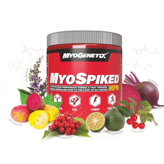 Myogenetix MyoStoked High Voltage Pre workout formula, 45 servings