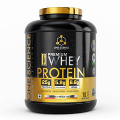 One Science Premium Whey Protein - 5 Lbs + Free Creatine 50 Servings