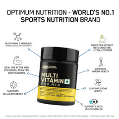 Optimum Nutrition (ON) Multivitamin for MEN- 60 Tablets