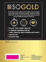 One Science ISO GOLD Whey Protein Isolate - 5 Lbs