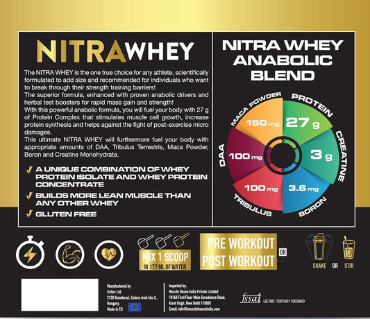 One Science Nitra Whey Protein - 5 Lbs