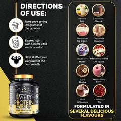 One Science Premium Whey Protein - 5 Lbs + Free Creatine 50 Servings