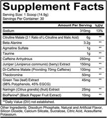 Redcon1 Total War Pre Workout - 30 Servings