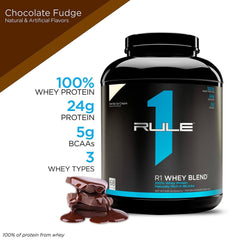 RULE1 100% Whey Blend Protein - 5 Lbs