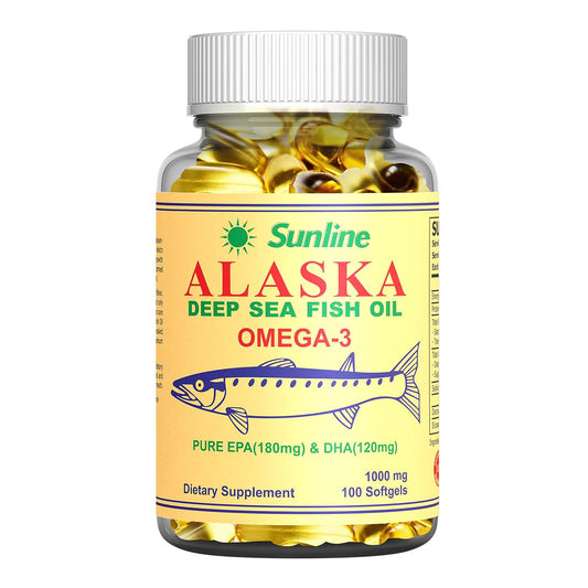 Sunline Alaska Deep Sea Fish Oil Omega 3- 100 Softgel