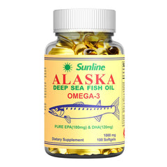 Sunline Alaska Deep Sea Fish Oil Omega 3- 100 Softgel
