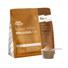 The Whole Truth Whey Protein Isolate + Concentrate - 1 Kg (Pack of 2)