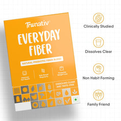 Everyday Fiber | Natural Prebiotic Digestive Fiber for enhanced Gut Health -400 Grm ( 67 Serving )