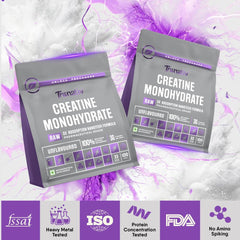 Trunativ Pure Micronised Creatine Powder | Creatine Monohydrate -100g (33 Serving )