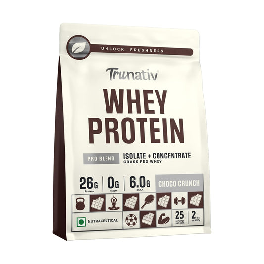TruNativ Pro Blend Whey Protein, 26g Protein - 4Lbs (1.8kg)